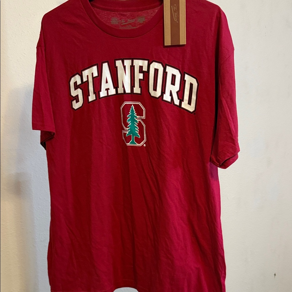 Stanford Red Short Sleeve Tee‎